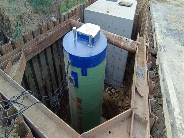 玻璃鋼一體化預(yù)制泵站可定制